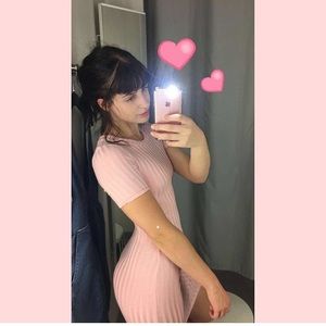 Soft Tight Pink Dress